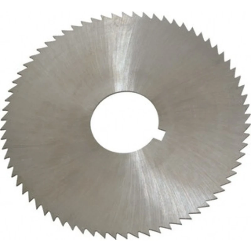 Made in USA 2-3/4 x 0.032, 3/4 Arbor, 72-Tooth High Speed Steel Slitting & Slotting Saw Uncoated, RH Cut, Straight Te...
